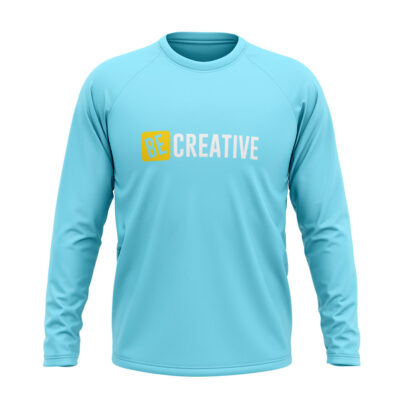 Be Creative Full sleeve T-Shirt Blue