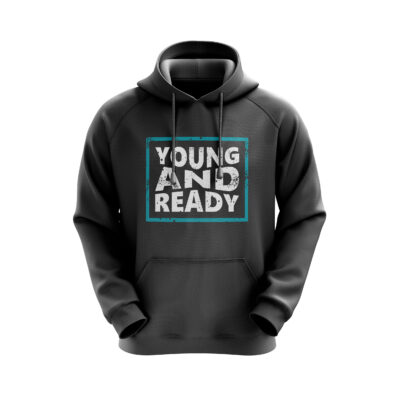 Young And Ready Hoodie Black