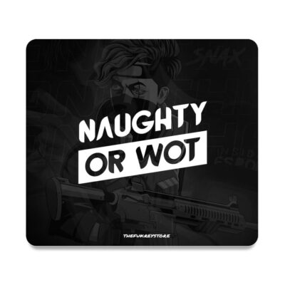 ‘Naughty or wot’ Mouse Pad