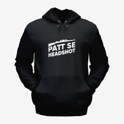 ‘Patt Se Headshot’ Hoodie Black