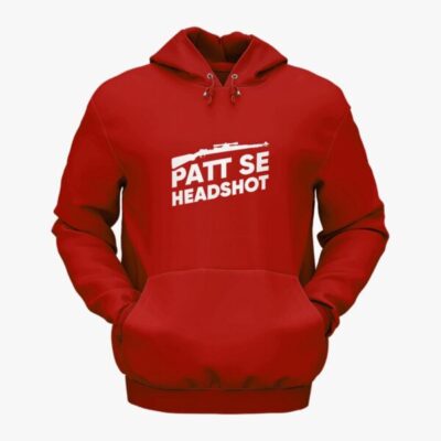 ‘Patt Se Headshot’ Hoodie Red