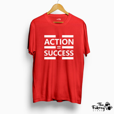 Action Success Half T-Shirt Red