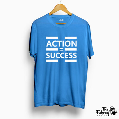 Action Success Half T-Shirt Blue